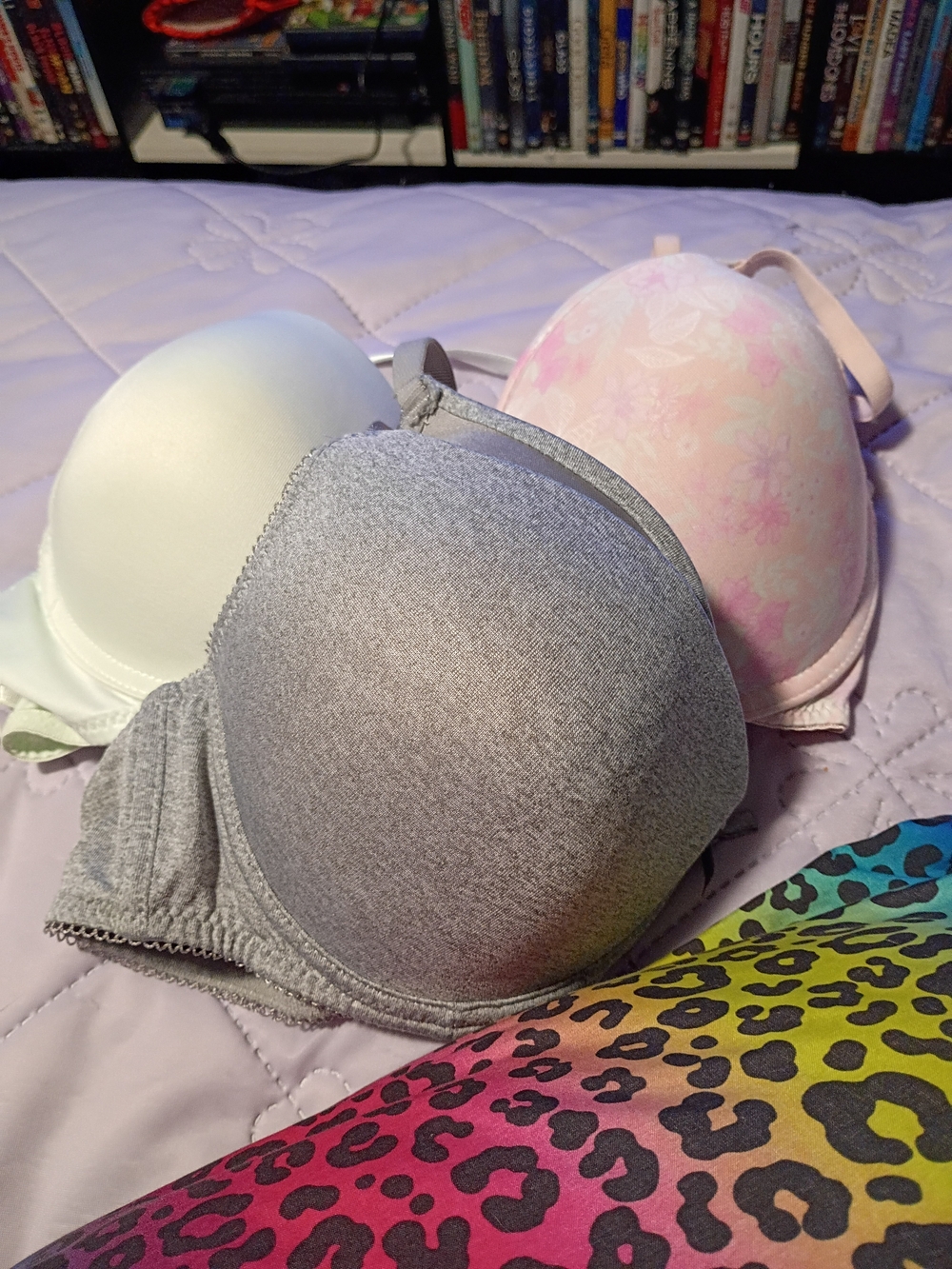 Women’s Padded T-Shirt Bra - Gray